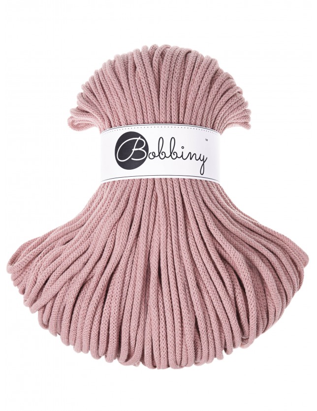 BLUSH-BRAIDED CORD 5MM (100M)