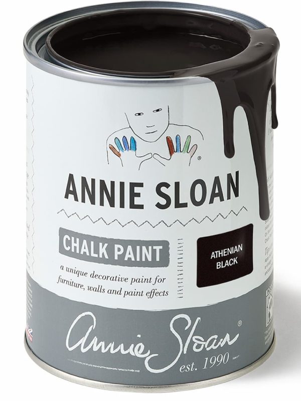 Annie Sloan Athenian Black – Καθαρό Μαύρο Χρώμα Κιμωλίας