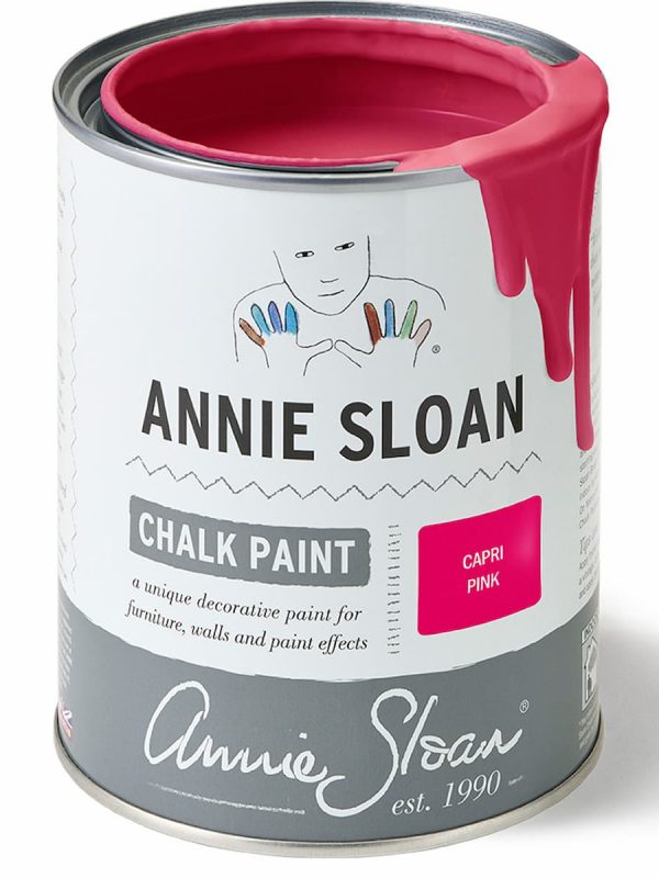 Annie Sloan Capri Pink – Έντονο Ροζ Χρώμα Κιμωλίας