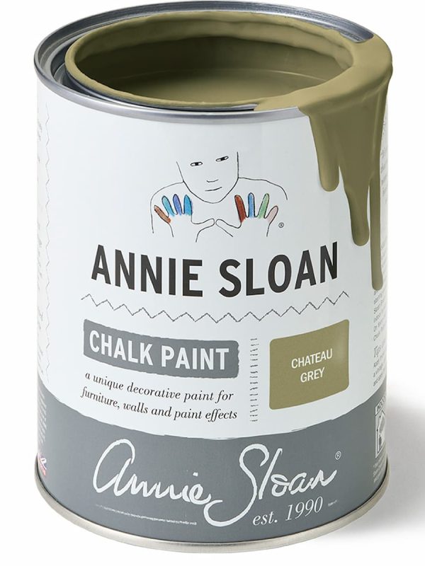 Annie Sloan Château Grey γκριζοπράσινο Χρώμα Κιμωλίας