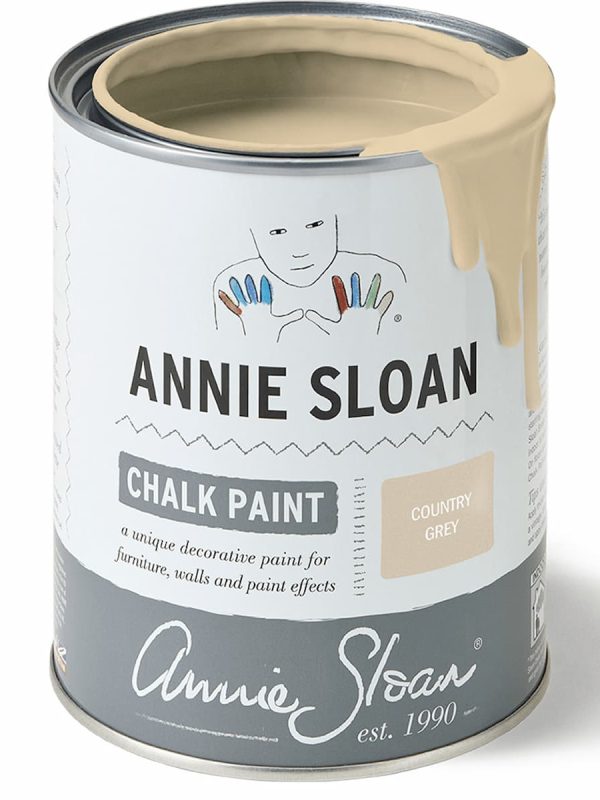 Annie Sloan Country Grey γκρεζ Χρώμα Κιμωλίας Chalk Paint