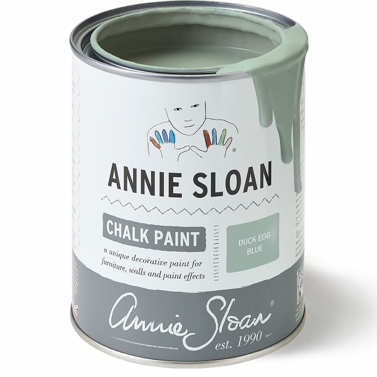Annie Sloan Duck Egg Blue Πράσινο-Γαλάζιο Χρώμα Κιμωλίας