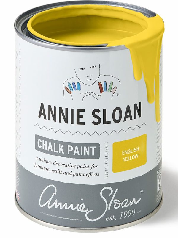 Annie Sloan English Yellow φωτεινό κίτρινο Χρώμα Κιμωλίας