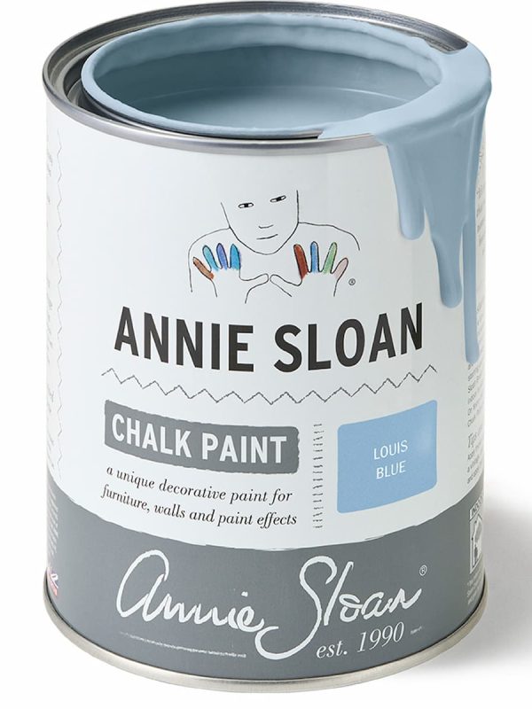 Annie Sloan Louis Blue παστέλ γαλάζιο χρώμα κιμωλίας
