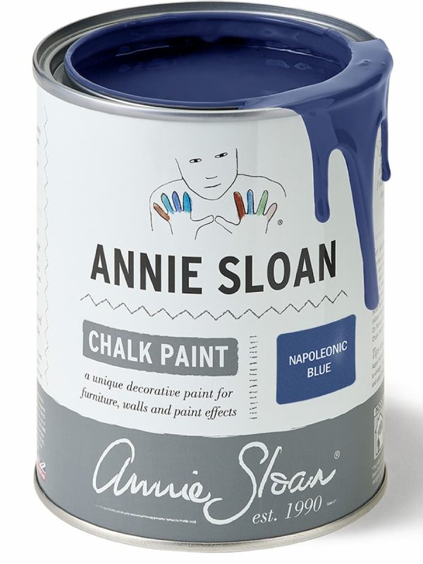 Annie Sloan Napoleonic Blue βαθύ μπλε κοβαλτίου χρώμα κιμωλίας