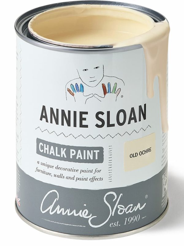 Annie Sloan Old Ochre – Βαθύ Κρεμ Χρώμα Κιμωλίας