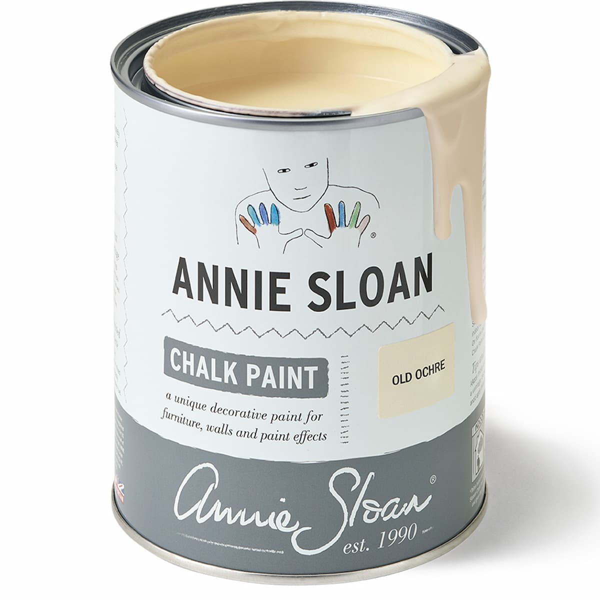Annie Sloan Old Ochre – Βαθύ Κρεμ Χρώμα Κιμωλίας