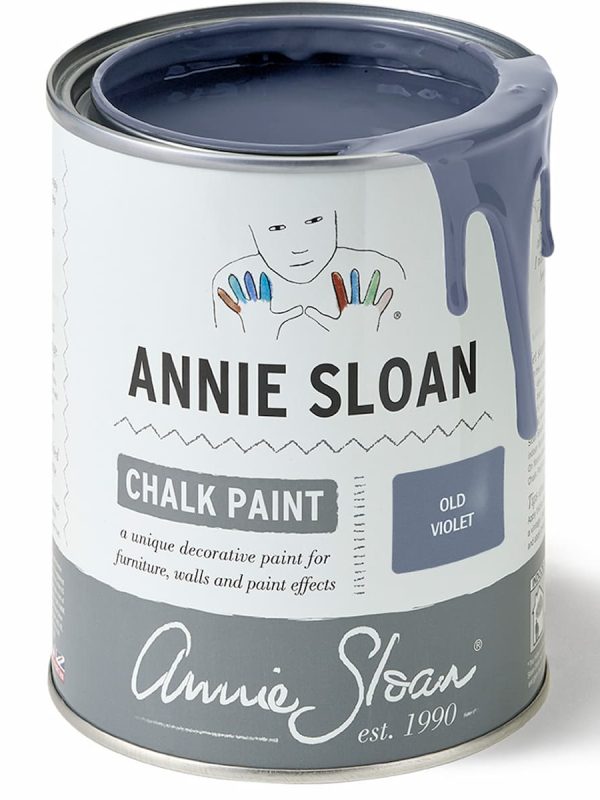 Annie Sloan Old Violet – Βαθύ σκονισμένο μοβ Χρώμα Κιμωλίας