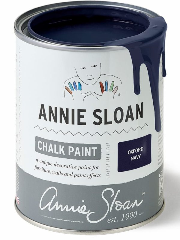 Annie Sloan Oxford Navy – Βαθύ μπλε Χρώμα Κιμωλίας
