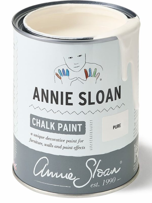 Annie Sloan Pure – Καθαρό λευκό χρώμα κιμωλίας