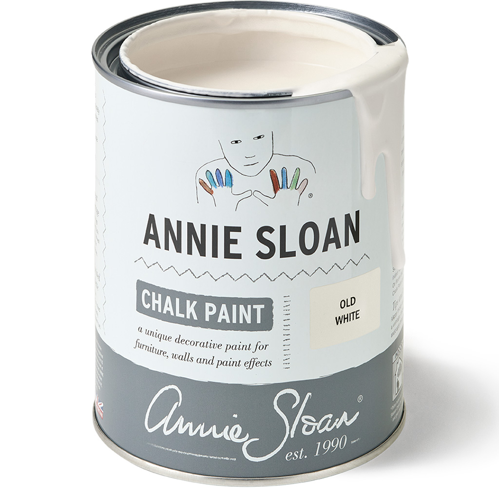 Κουτί Annie Sloan Old White χρώμα κιμωλίας για έπιπλα