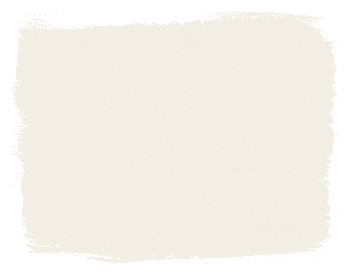 Απαλό off-white δείγμα απόχρωσης με Annie Sloan Old White Chalk Paint