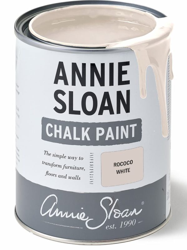 Annie Sloan Rococo White Chalk Paint™ – λευκό του κοχυλιού χρώμα κιμωλίας